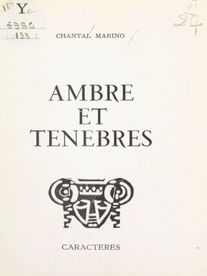 cover image of Ambre et ténèbres